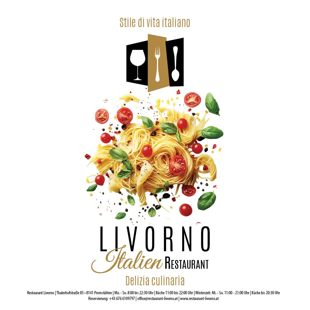Restaurant Livorno Speisekarte